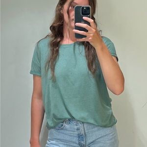 Prana Cozy Up T-shirt in Cove Heather